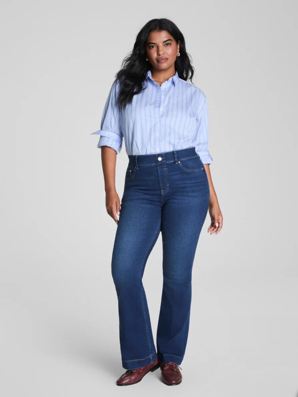 SPANX Classic High-Rise Dark Blue Women's Jeans